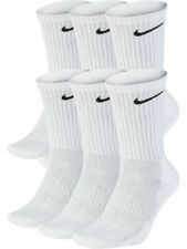 Nike Everyday Cushioned Dri-FIT 6-8 Socks - 6 Pairs, White (SX7666-100)