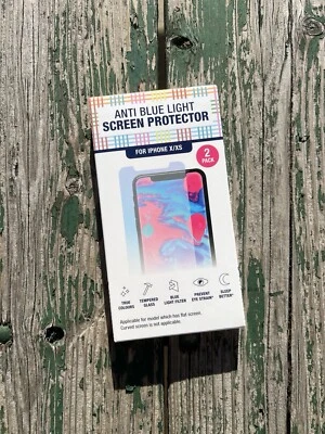 2-Pack | ORBIT Anti-Blue Light Smartphone Screen Protector for iPhone X / XS - Image 1 of 4