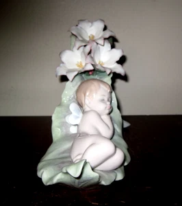 Lladro Figur "Träumen auf Tautropfen" 6787 Porzellan Spanien im Ruhestand - Bild 1 von 12