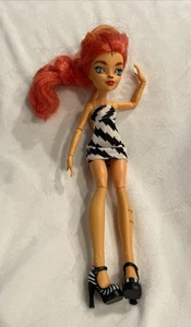 Monster High Toralei Stripe G3 Tiger Cat Fashion Doll Striped Dress Black Heels - Picture 1 of 2