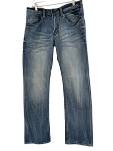 Buffalo David Bitton Brady-X Buckle Straight Stretch Jeans Größe 34 x 34 RP10557 - Bild 1 von 10