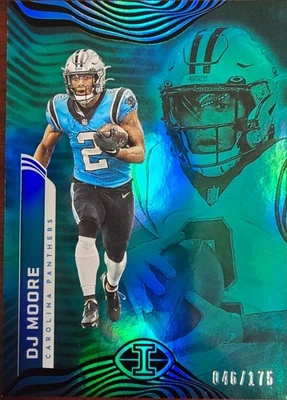 2022 Panini Illusions DJ Moore #13 - # ed /175 - Carolina Panthers - Image 1 of 3