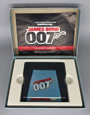 Atari 5200 James Bond 007 Complete In Box Parker Brothers - Tested - Image 1 of 4