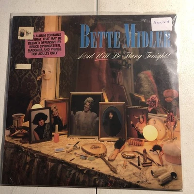 BETTE MIDLER, Mud Will Be Flung Tonight! [with hype] USA New Sealed LP FREE SHIP - Image 1 of 2