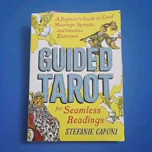 Guided Tarot For Seamless Readings By Stefanie Caponi - Exc Cond - Imagen 1 de 3