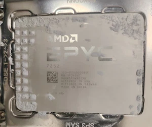 AMD EPYC 7252 8-Core 3.10GHz Processor 64MB L3 Cache 120W SP3 Socket100-00000008 - Picture 1 of 1
