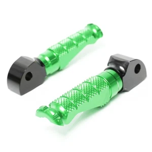 R-FIGHT Green Rear Foot Pegs For Suzuki GSXR 750 01 02 03 04 05 - Imagen 1 de 6
