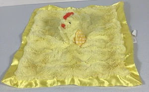 Cloud Island Lovey coperta di sicurezza pollo pulcino peluche stropicciato giallo satinato - Foto 1 di 11