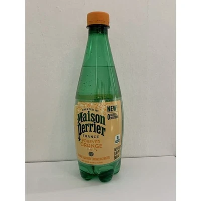 Maison Perrier Forever Orange Sparkling Water 16.9 OZ Plastic Water **1 Bottle** - Image 1 of 4