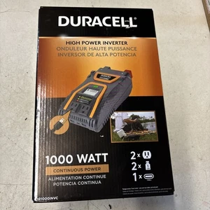 DURACELL HIGH POWER WECHSELRICHTER 1000 WATT. NEU VERSIEGELT. J 0022 - Bild 1 von 3