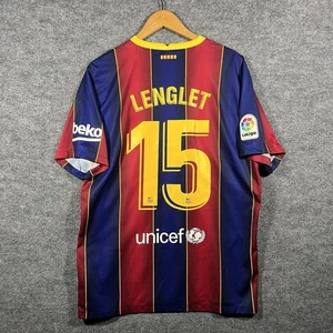 #15 Clement Lenglet 20/21 Barcelona Heim Trikot Nike Herren XL Authentic RAR - Bild 1 von 3