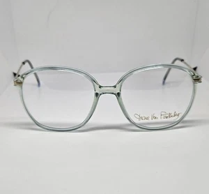 Diane Von Furstenberg 901 56-18-135 Women's Eyeglasses Frames Oval NEW VINTAGE - Picture 1 of 13