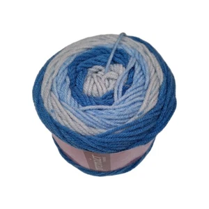 Premier Sweet Roll Yarn ICE POP Cake Variegated Blue 1047-20 Lot 6704 5oz - Picture 1 of 7