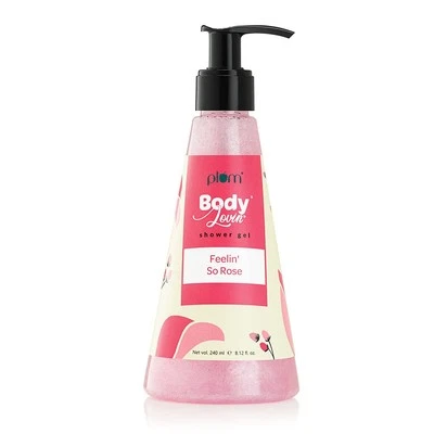 Plum BodyLovin Shower Gel, Feelin So Rose For Hydrates Skin 240ml - Bild 1 von 4