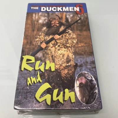 Duckmen 6 Run & Gun VHS Tape New & Sealed NOS Phil Robertson - Image 1 of 4