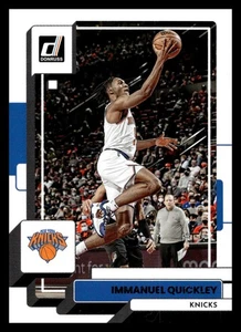 2022 Donruss #175 Immanuel Quickley New York Knicks Basketball Card - Picture 1 of 2