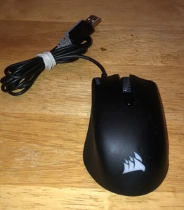 Corsair Wired Gaming Mouse - HARPOON RGB RGP0030 Works! - Picture 1 of 2