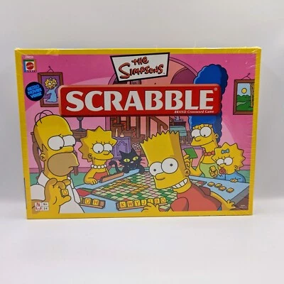 The Simpsons Scrabble Boardgame New and Sealed - Image 1 of 3