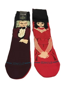 Stance BEETLEJUICE Dearly Beloved Crew-Socken 1 Paar Herren Größe Large 9-13 neu mit Etikett - Bild 1 von 5