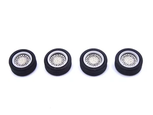 ALEZAN MODELS . ACCESSOIRES 1/43 . SET DE 4 ROUES BBS . 5 ECROUS . - Imagen 1 de 21
