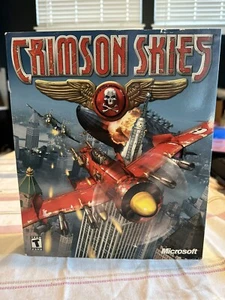 Brand New Factory Sealed Big Box PC Game Crimson Skies FASA Zipper Microsoft VGA - Picture 1 of 14