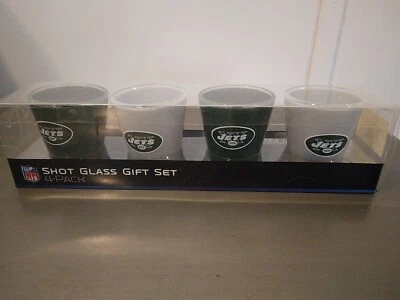 Juego de 4 vasos de chupito New York Jets Foto 1 de 2