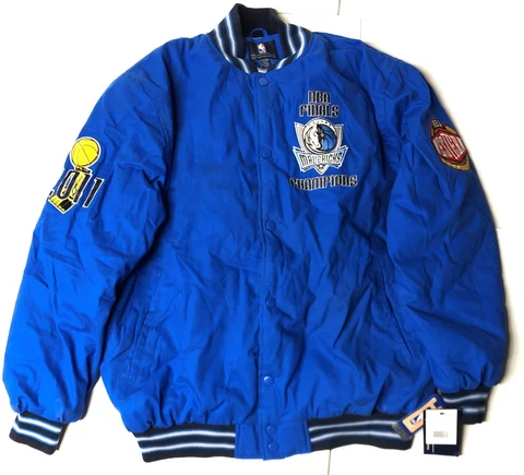 Dallas Mavericks 2011 NBA Western Conference Finals Champions Lined Jacket XXL Cover