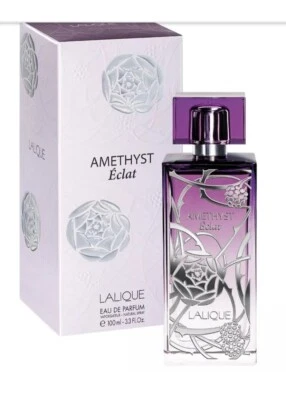 Perfume para mujer Lalique Amethyst Eclat de Lalique 3,3/3,4 OZ eau de parfum nuevo en caja Foto 1 de 3