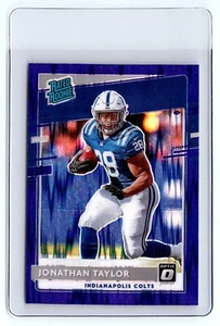 2020 Optic Rated Rookie Purple Shock #167 Jonathan Taylor Indianapolis Colts - Picture 1 of 2