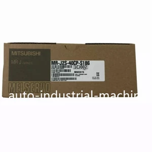 1 PIEZA Nuevo Servo Driver Mitsubishi AC MR-J2S-40CP-S186 En Caja Envío Acelerado - Imagen 1 de 6