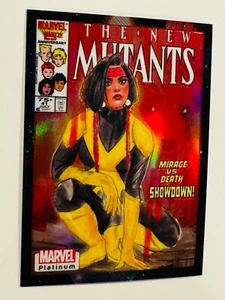 2023 Marvel Platinum COVER VARIANT COSMIC #WI-26 WI26 ALPHA Dani Moonstar 1/25❤️ - Imagen 1 de 2
