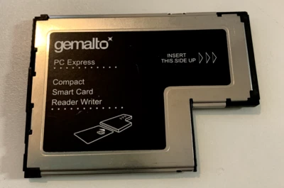 Gemalto Express-Card 54 MM Smartcard Reader41N3045 HWP114012E - Bild 1 von 2