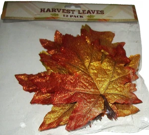 HOJAS DE COSECHA ~ Pack de 12 ~ 6" X 6" - Imagen 1 de 1