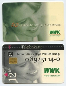 118788 - Wir haben die richtige Versicherung / WWK - alte Telefonkarte - Bild 1 von 1