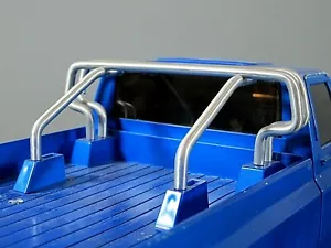 Nuova barra a rullo doppio tubo in alluminio per Tamiya 1/10 Super Clodbuster buster zolla buster - Foto 1 di 8