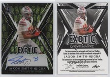 2023 Leaf Exotic Alligator Mojo /5 Jaxon Smith-Njigba #BA-JSN Rookie Auto RC