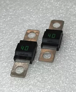 Fusible atornillado Littelfuse MIDI 40A 498 serie 32V - paquete de 2 - Imagen 1 de 6