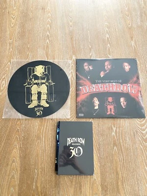 Diario de discos de vinilo Best of Death Row Records y cubierta giratoria Snoop Dog 2pac Foto 1 de 4