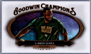 2020 Upper Deck Goodwin Champions LeBron James Mini #100