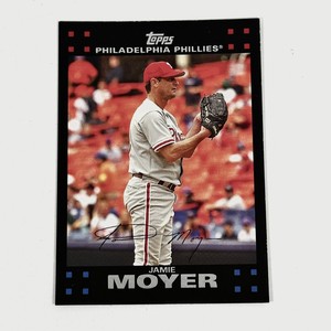 2007 Topps Philadelphia Phillies Baseball Card #562 Jamie Moyer