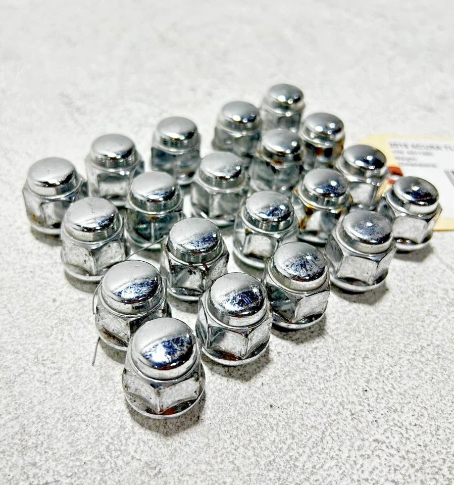 Juego de 20 tuercas cromadas para rueda Acura TLX 2015-2020 OEM Foto 1 de 4