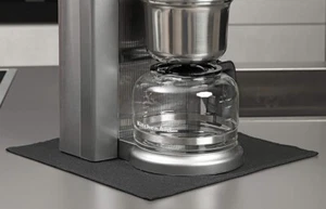 FireMat Black Edition Feuerfeste Unterlage 46x46cm| Hitzeschutzmatte - Bild 1 von 8