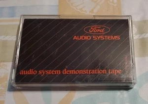 One Vintage Ford Audio Systems Demonstration Tape Cassette 1987 - Picture 1 of 12