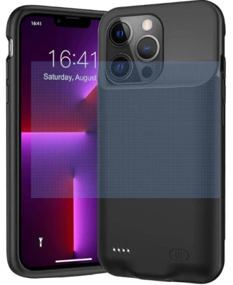 Funda Batería para iPhone 13 Pro 6.1" 7000mAh Portátil Recargable Cargador Estuche Foto 1 de 4