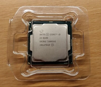Intel Core i3 8100 (SR3N5) 3,6 GHz - Bild 1 von 3