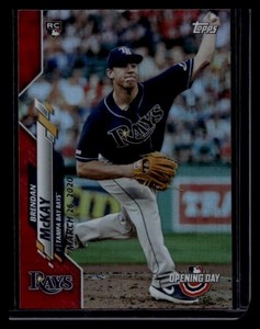 2020 Topps Opening Day #1 Brendan McKay  Red Foil RC