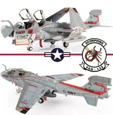 EA-6B Prowler USN VAQ-132 Scorpions USS JF Kennedy 1:72 JC Wings JCW-72-EA6B-006 - Image 1 of 4