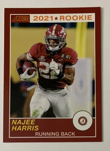 Panini Chronicles 2021 Selecciones del draft Puntuación Novato Najee Harris Naranja RC #67! - Imagen 1 de 2