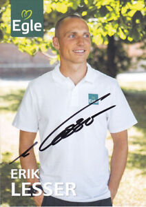 Erik LESSER - Deutschland, Silber Olympia 2014 Biathlon, Original-Autogramm!