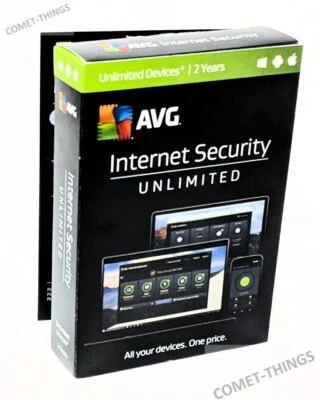AVG Internet Security 2022 - 2-Year / Unlimited Device  NEW - Image 1 of 2